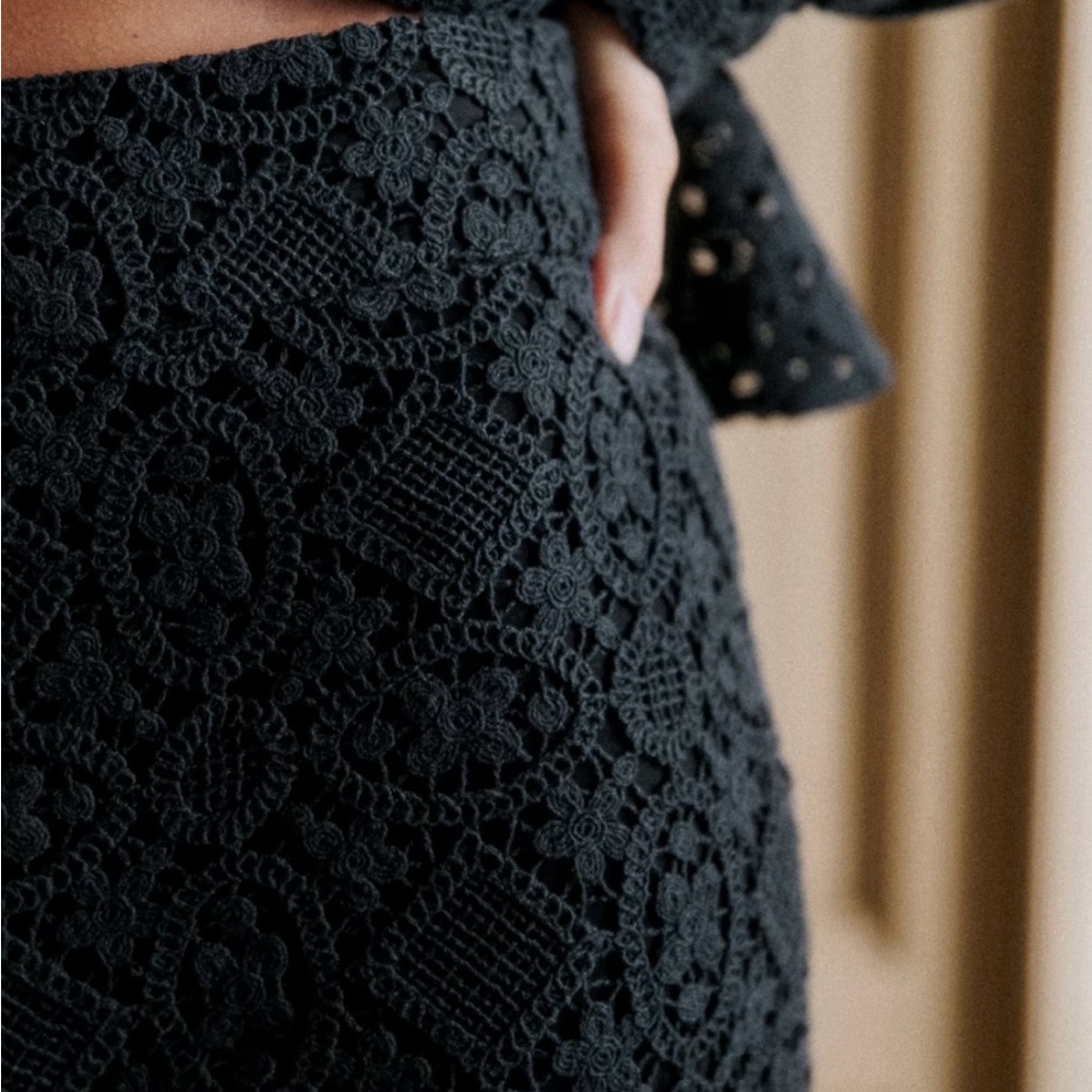 Sezane Black Fausto Pants. NWT - Picture 4 of 11